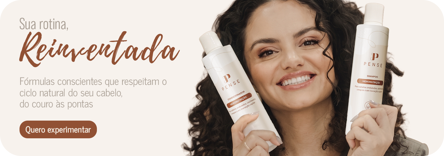 Sua rotina, reinventada — Coleção Pense Hidronutrição
